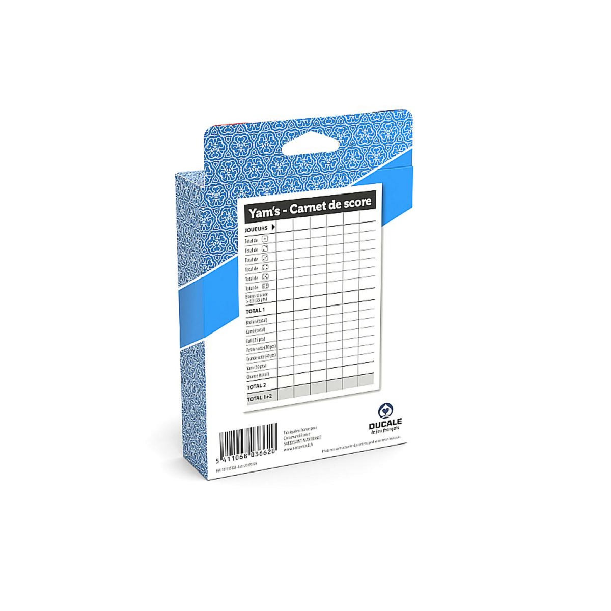 Cartamundi Ducale - 2 blocs de score yam s - eco format