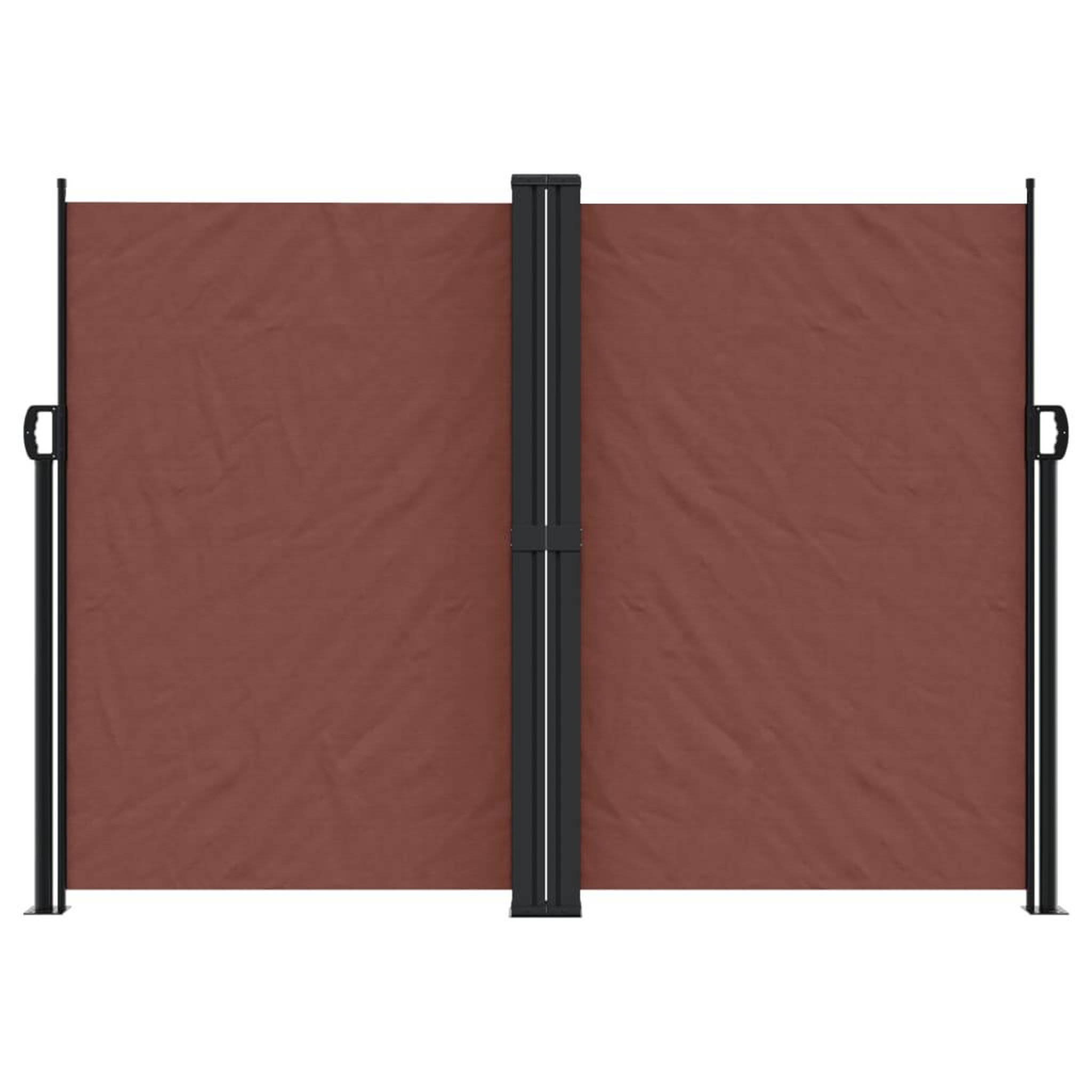 Voir la diapositive 3 : VIDAXL Auvent lateral retractable Marron 180x1200 cm