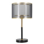 Paris Prix Lampe à Poser en Métal  Levels  48cm Noir & Or