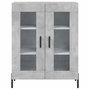 Voir la diapositive 5 : VIDAXL Buffet gris beton 69,5x34x90 cm bois d'ingenierie