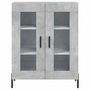 Voir la diapositive 5 : VIDAXL Buffet gris beton 69,5x34x90 cm bois d'ingenierie
