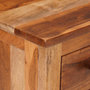 Voir la diapositive 5 : VIDAXL Meuble TV 110x30x40 cm Bois solide
