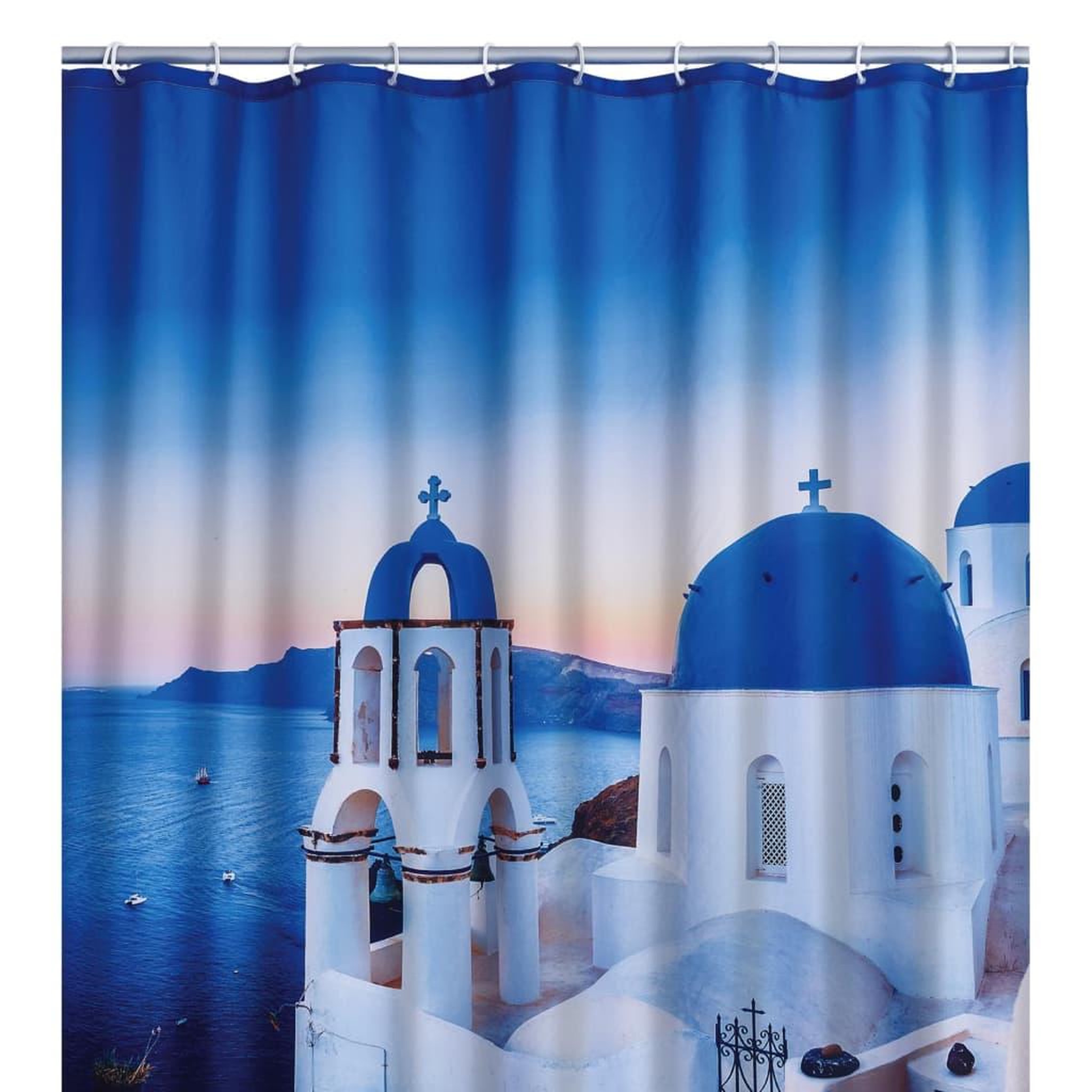 Voir la diapositive 3 : RIDDER RIDDER Rideau de douche Santorini 180x200 cm