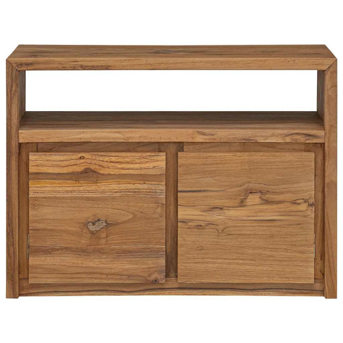 VIDAXL Buffet 80x30x60 cm bois de teck massif