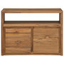Voir la diapositive 3 : VIDAXL Buffet 80x30x60 cm bois de teck massif