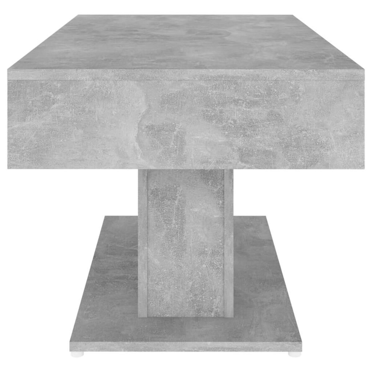 VIDAXL Table basse gris beton 96x50x45 cm bois d'ingenierie