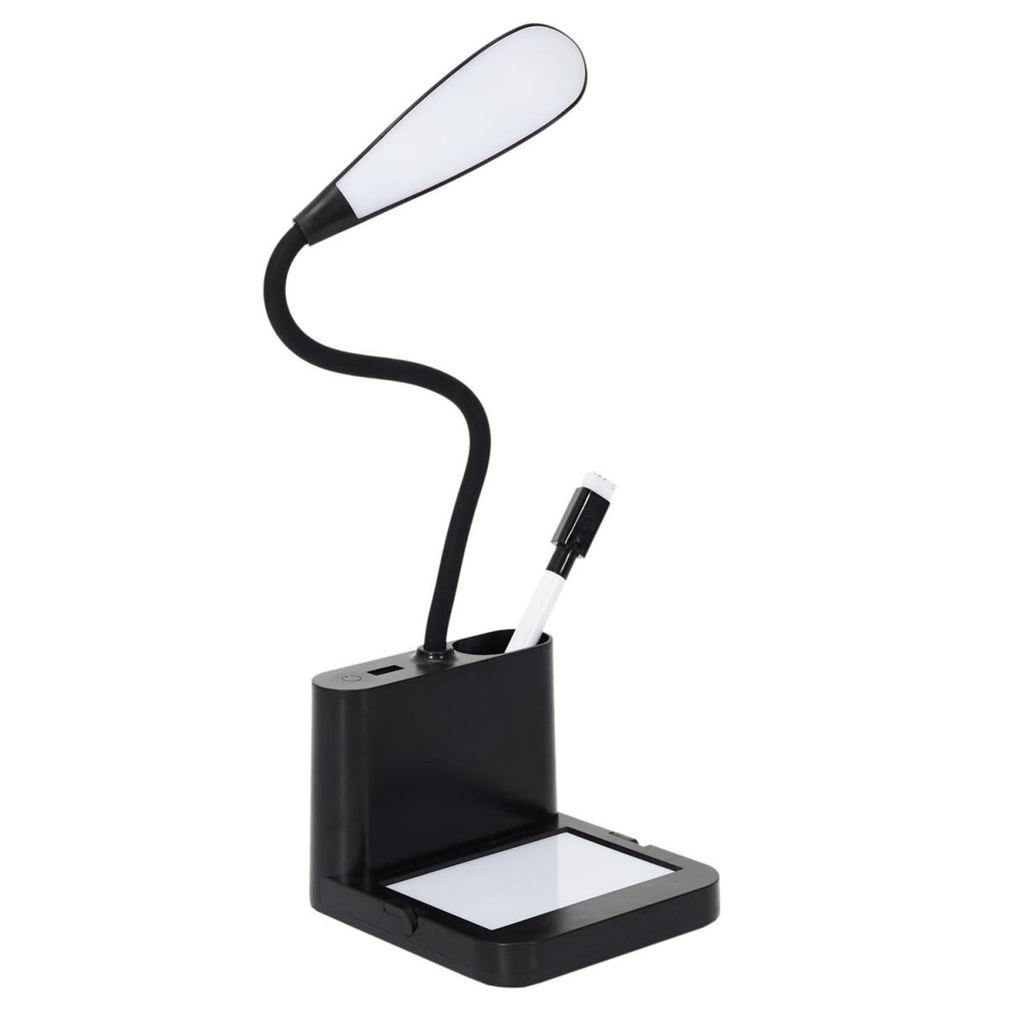 The Home Deco Factory Lampe led flexible  multifonction  38cm noir