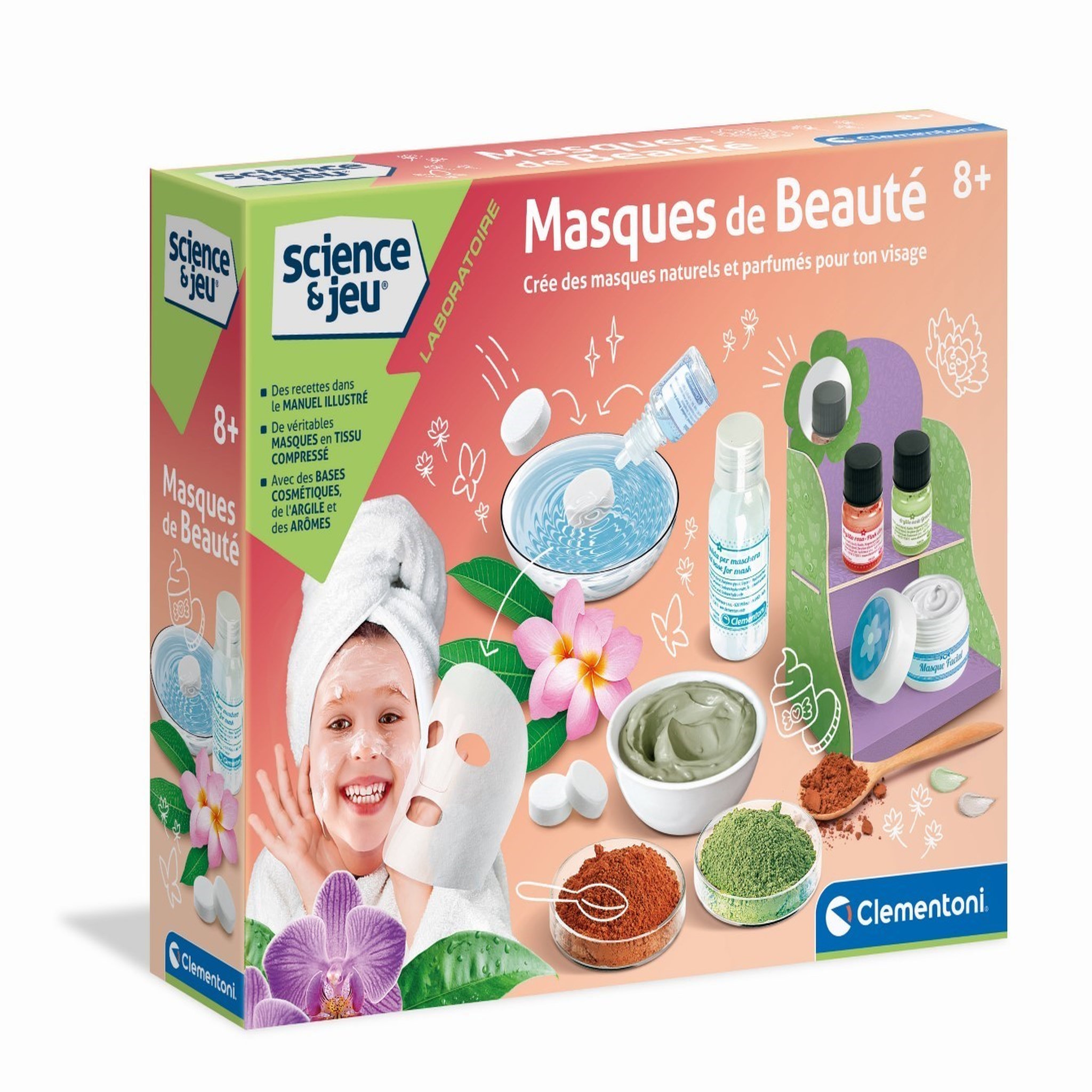Voir la diapositive 1 : CLEMENTONI Crée ton Masque de Beauté
