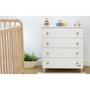 Voir la diapositive 2 : MICUNA Commode Style Blanc et Bois