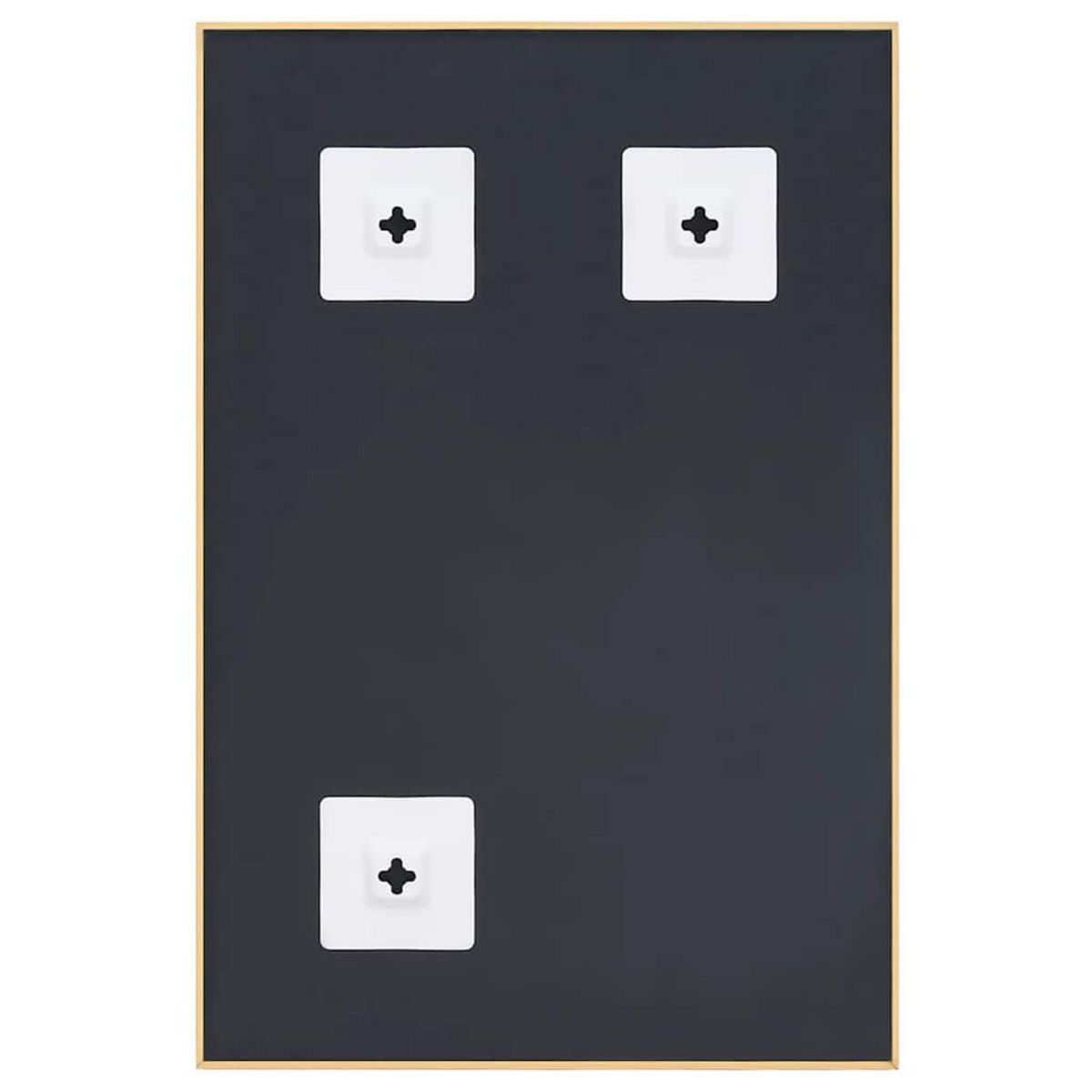 VIDAXL Miroir Dore 60x40 cm