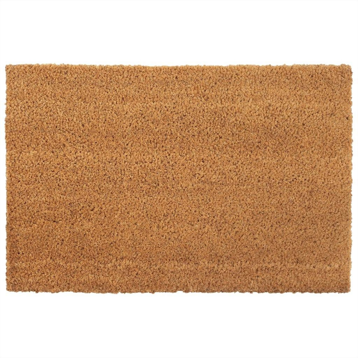 VIDAXL Tapis de porte naturel 50x80 cm fibre de coco touffete