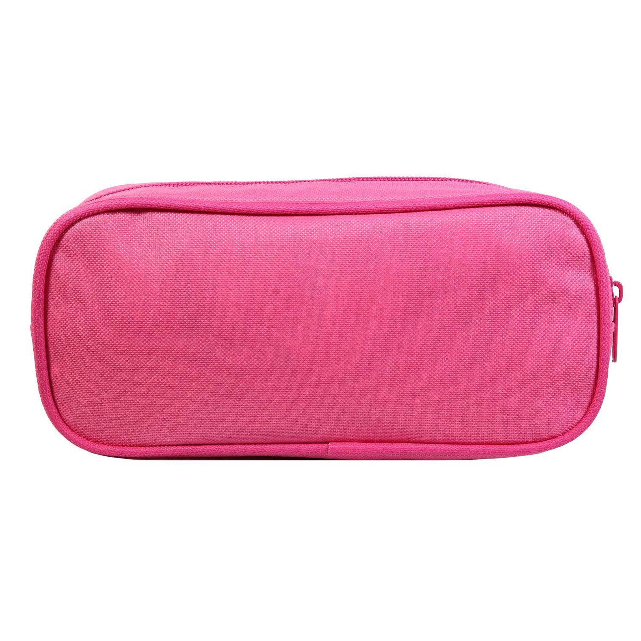 Voir la diapositive 4 : Bagtrotter BAGTROTTER Trousse scolaire rectangulaire Disney Minnie Rose Arc en ciel
