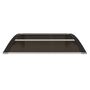 Voir la diapositive 4 : VIDAXL Auvent de porte noir 80 x 75 cm en polycarbonate