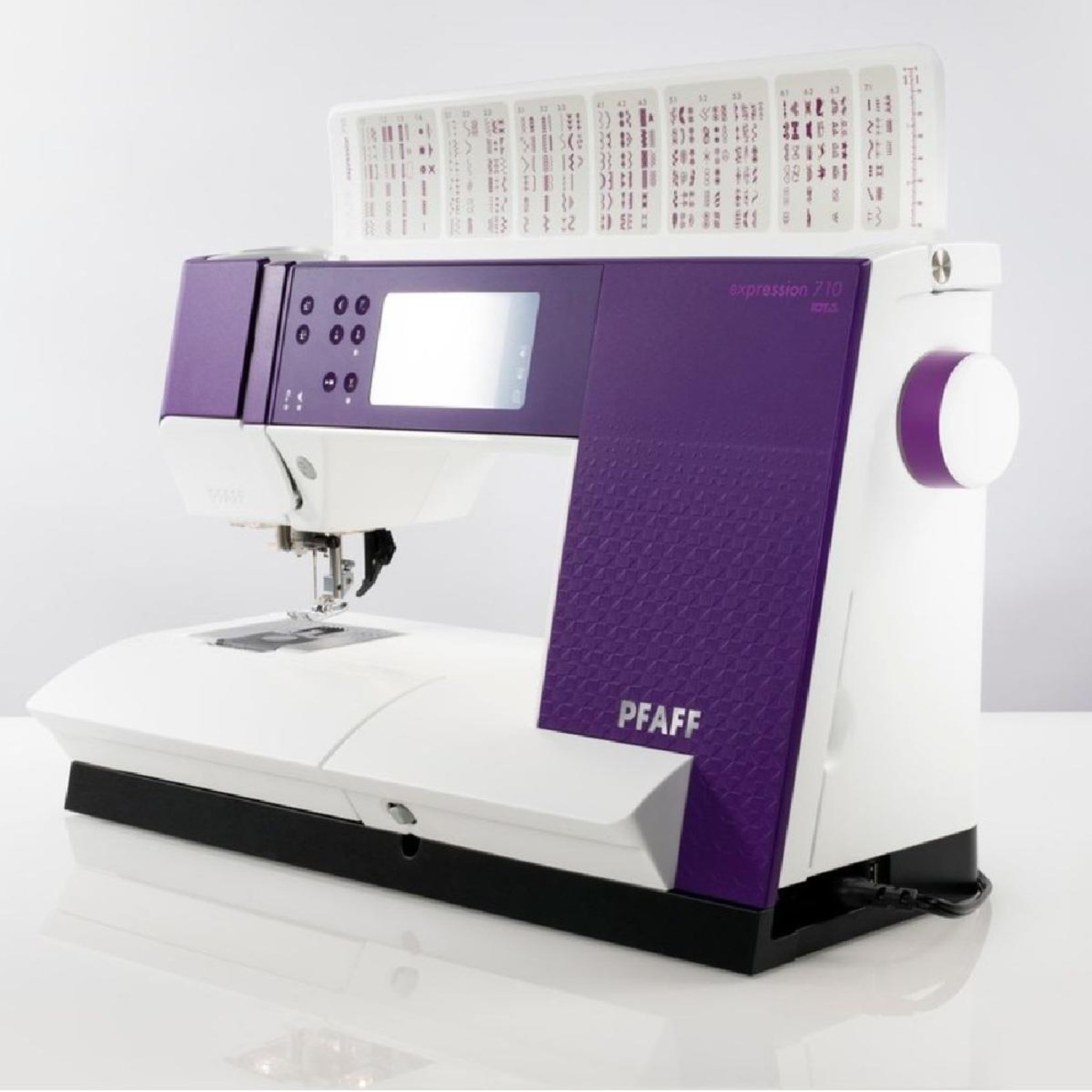Voir la diapositive 2 : Pfaff Machine à coudre pfaff expression 710