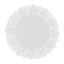 Voir la diapositive 1 : Paris Prix Lot de 20 Napperons  Lily Cook  21cm Blanc