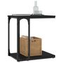Voir la diapositive 4 : VIDAXL Table d'appoint Noir 50x35x52 cm Bois d'ingenierie