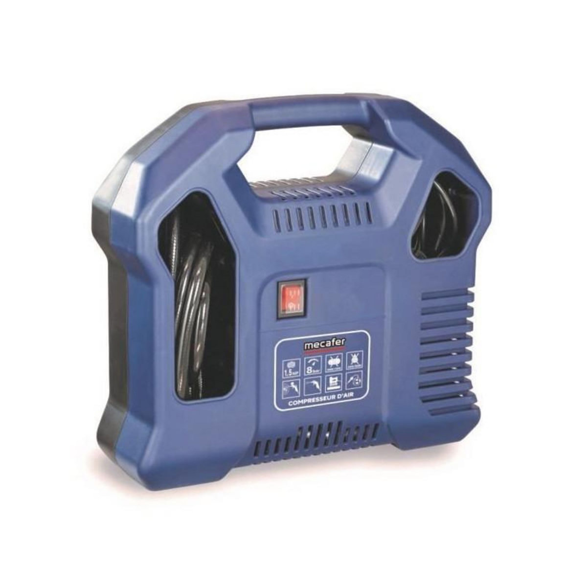 MECAFER Compresseur sans cuve - MECAFER - 425792 - Bleu - 1,5 HP - 8 bars