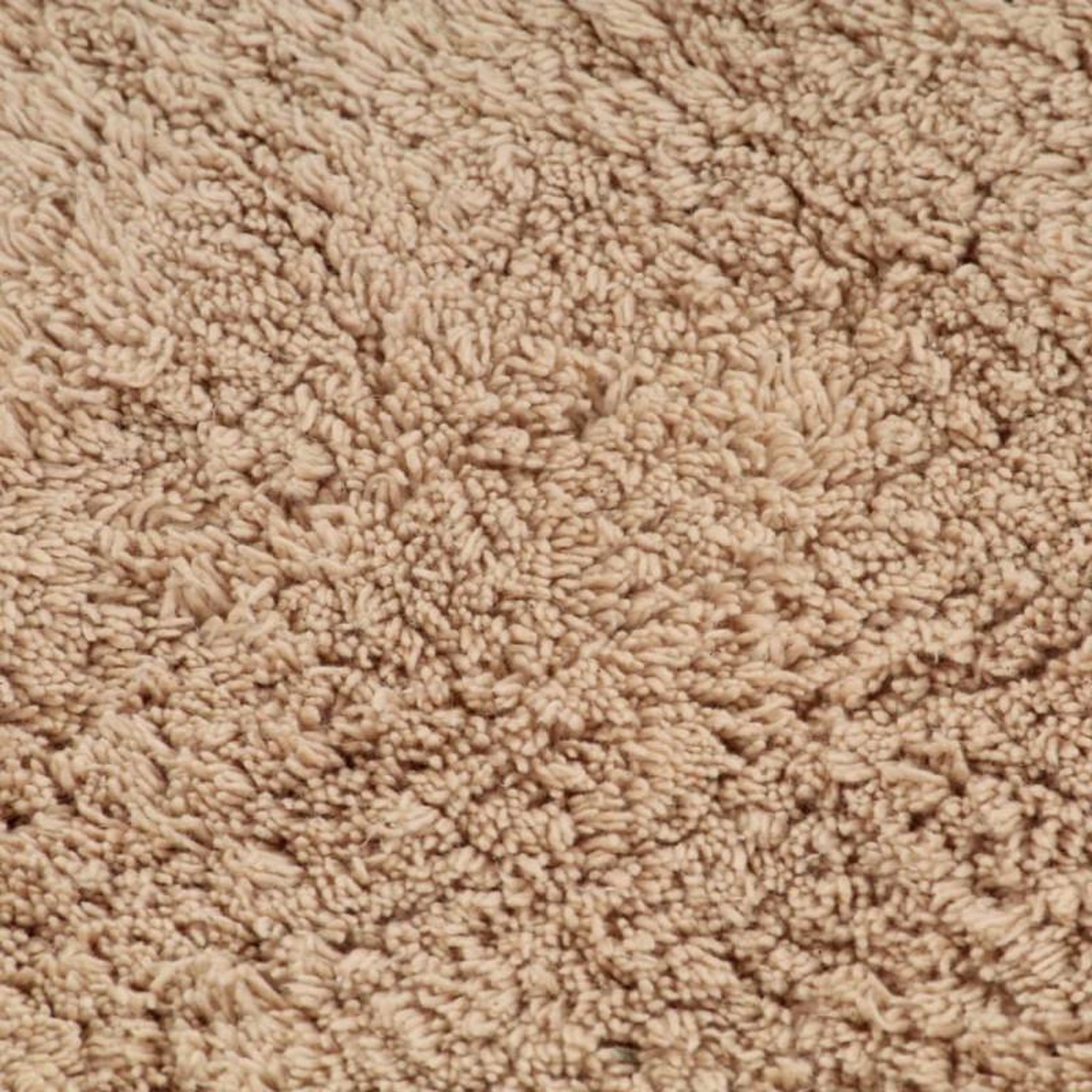 Voir la diapositive 5 : VIDAXL Jeu de tapis de salle de bain 3 pcs Tissu Beige