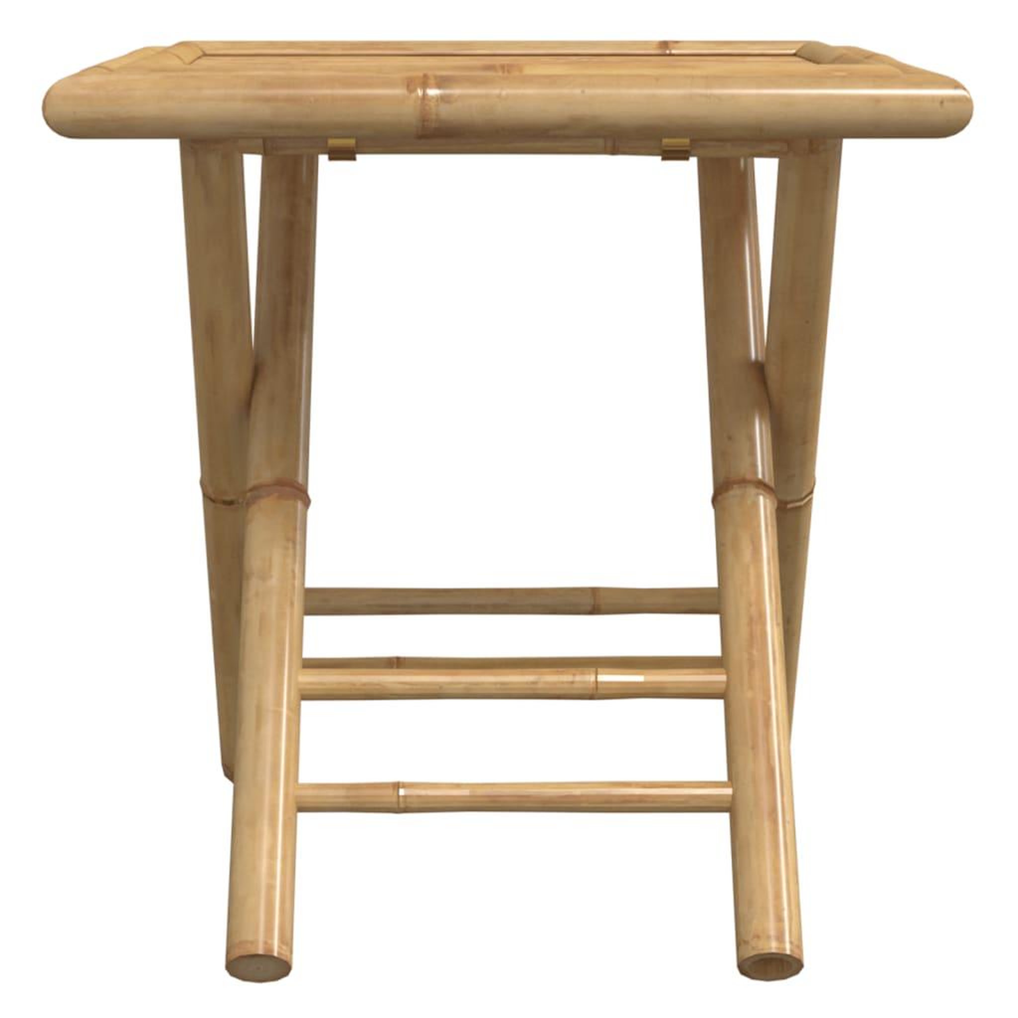 Voir la diapositive 4 : VIDAXL Table de jardin pliable 45x45x45 cm bambou