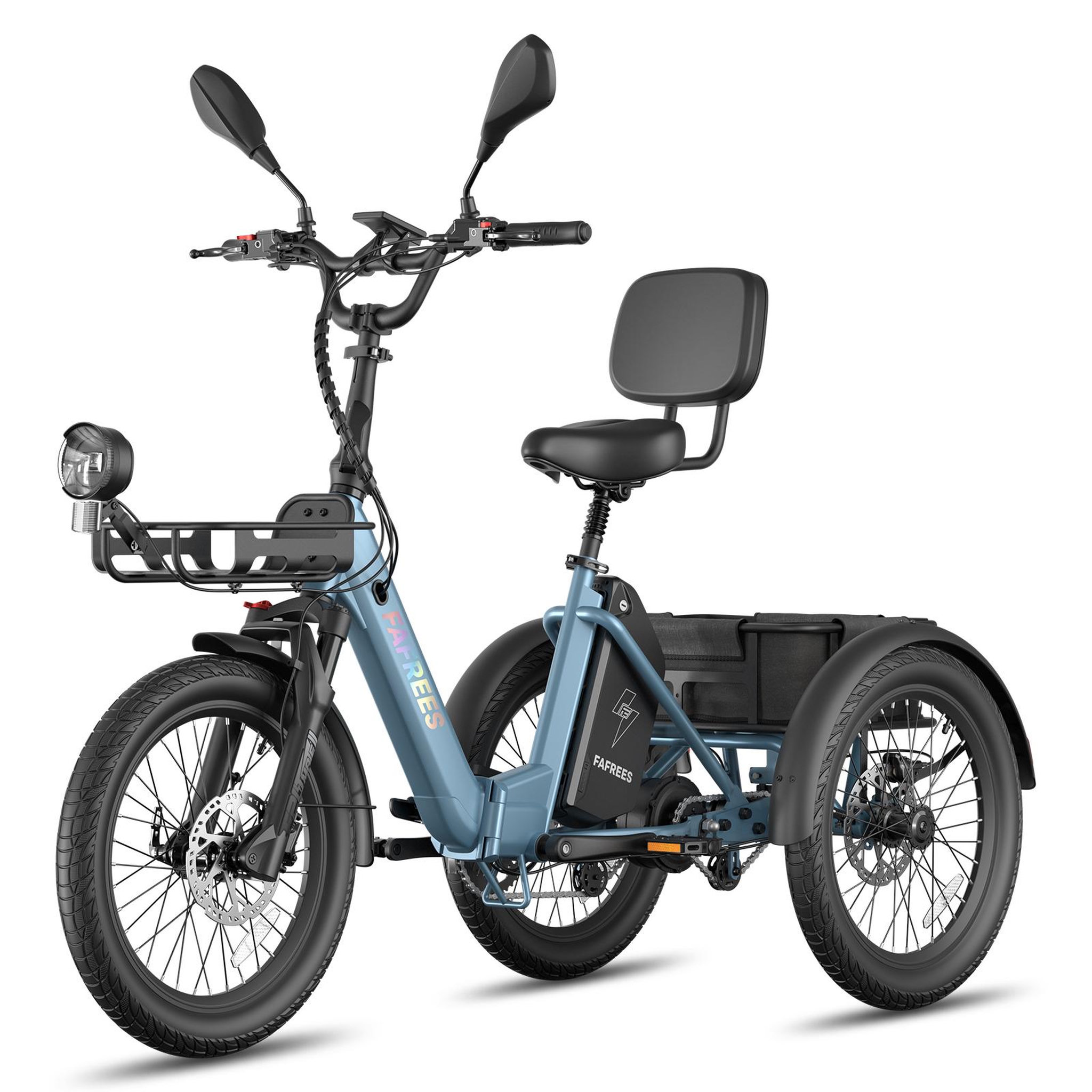 Voir la diapositive 4 : FAFREES Tricycle électrique fafrees f20 mate ii 21 ah