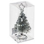 Voir la diapositive 2 : FEERIC LIGHT & CHRISTMAS Cavalier de Table Sapin  Colorama  10cm Argent