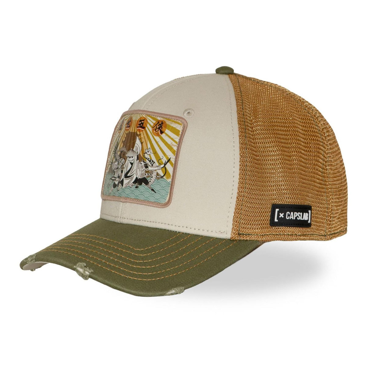 CAPSLAB Casquette trucker premium avec filet Kung Fu Panda Dragon