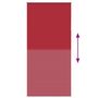 Voir la diapositive 5 : VIDAXL Store enrouleur occultant rouge largeur du tissu 85,7 cm