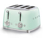 Voir la diapositive 1 : SMEG Grille-pain TSF03PGEU Vert d'eau