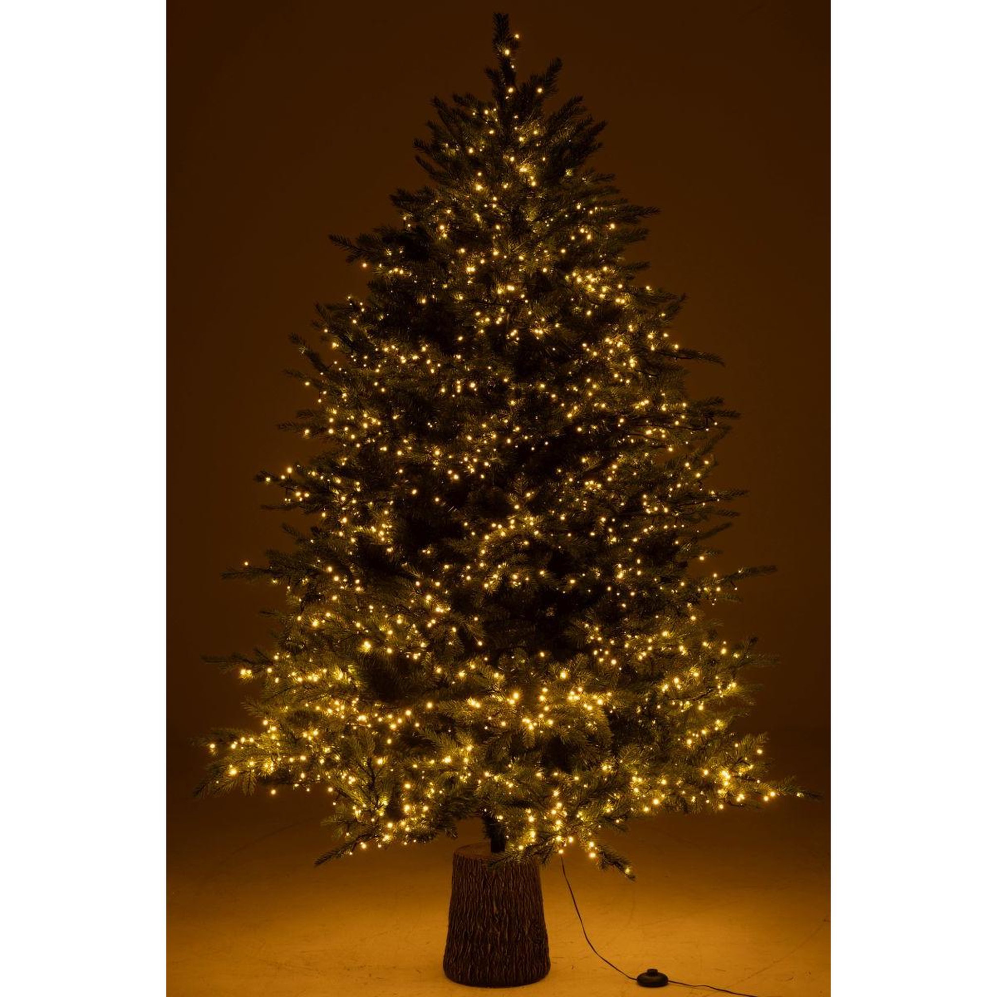 Voir la diapositive 5 : J-LINE Sapin de Noël Artificiel  3000 LED  210cm Vert