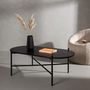 Voir la diapositive 5 : Paris Prix Table Basse Design  Pueblo  120cm Noir