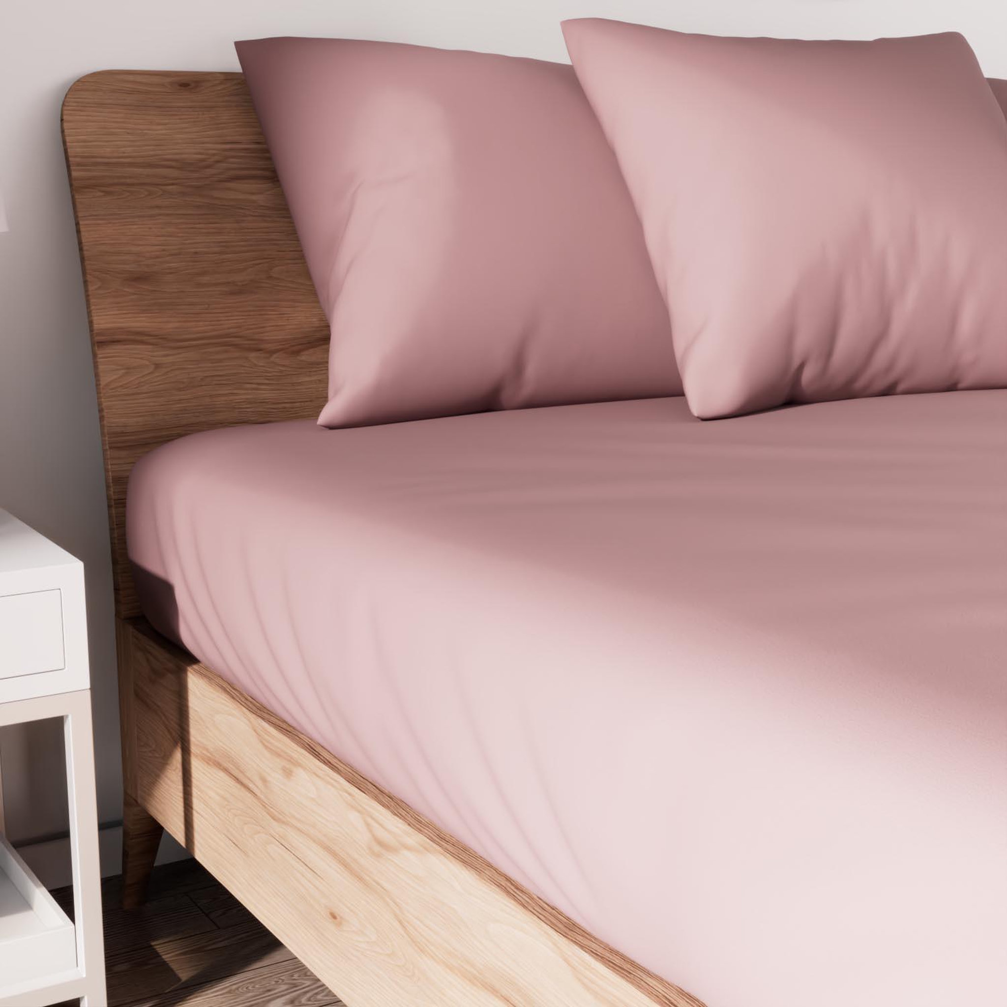 Voir la diapositive 3 : SOLEIL D'OCRE Drap housse en coton JERSEY, par Soleil d'ocre