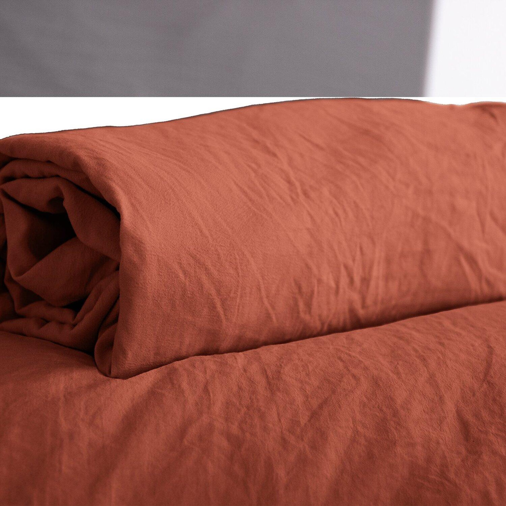 Voir la diapositive 2 : Home collection Drap housse microfibre lavee