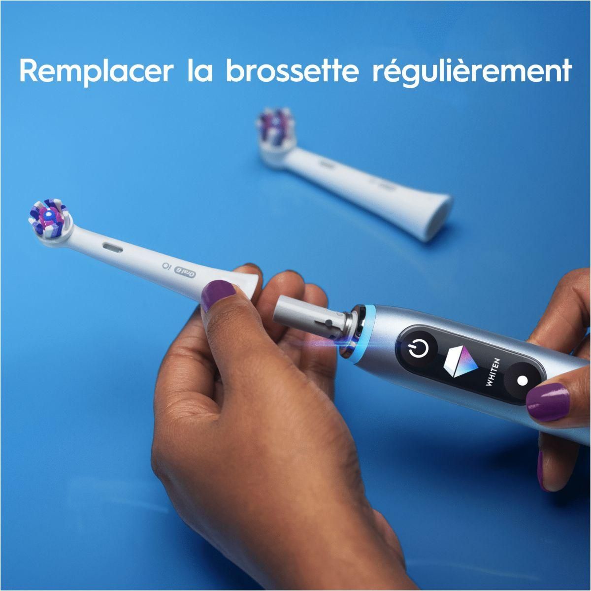 ORAL B Brossette dentaire 2 ct iO Radiant White