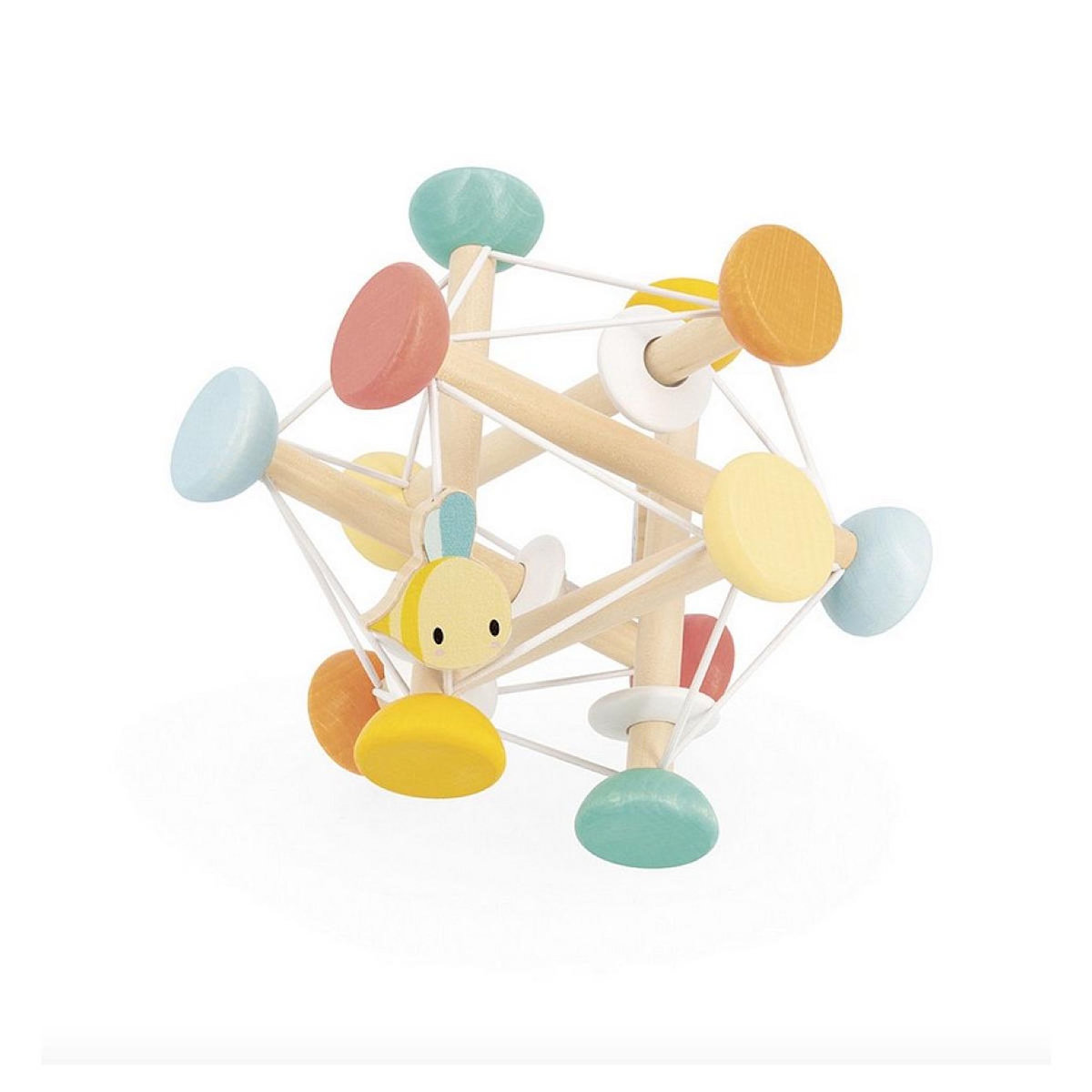 Juratoys-Janod Balle sensorielle en bois - Pure