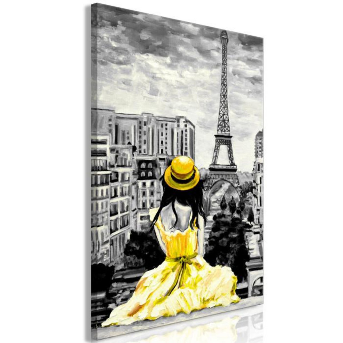 Paris Prix Tableau Imprimé  Paris Colour Yellow