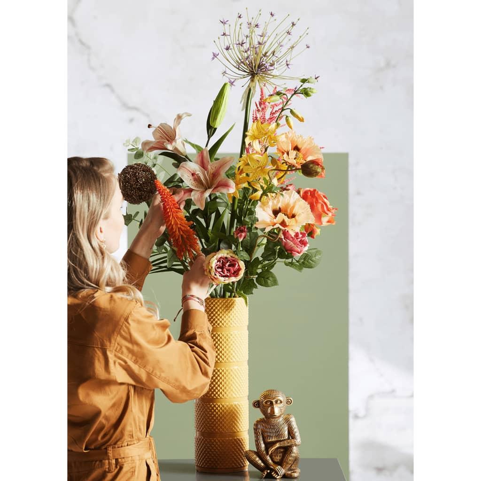 Voir la diapositive 4 : EMERALD Emerald Bouquet artificiel Colourful Rebel XL