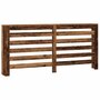 Voir la diapositive 2 : VIDAXL Cache-radiateur vieux bois 175x20x82 cm bois d'ingenierie