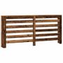 Voir la diapositive 2 : VIDAXL Cache-radiateur vieux bois 175x20x82 cm bois d'ingenierie