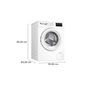Voir la diapositive 6 : BOSCH Lave-linge hublot 9 kg 1400 tours/min - WAN28209FR