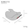 Voir la diapositive 5 : NANIA Nania Réhausseur Voiture Enfant Bubble ISOFIX de 6 à 12 ans (126-150cm) Réhausseur Siège Auto, Installation Facile avec le système isofix