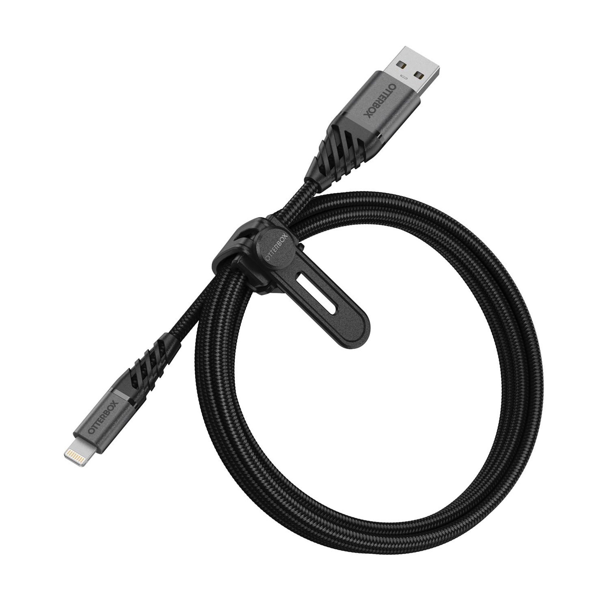 Voir la diapositive 3 : Otterbox OtterBox Premium Cable USB A-Lightning 1M, noir