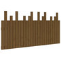 Voir la diapositive 2 : VIDAXL Tete de lit murale Marron miel 159,5x3x80 cm Bois massif de pin