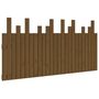 Voir la diapositive 2 : VIDAXL Tete de lit murale Marron miel 159,5x3x80 cm Bois massif de pin