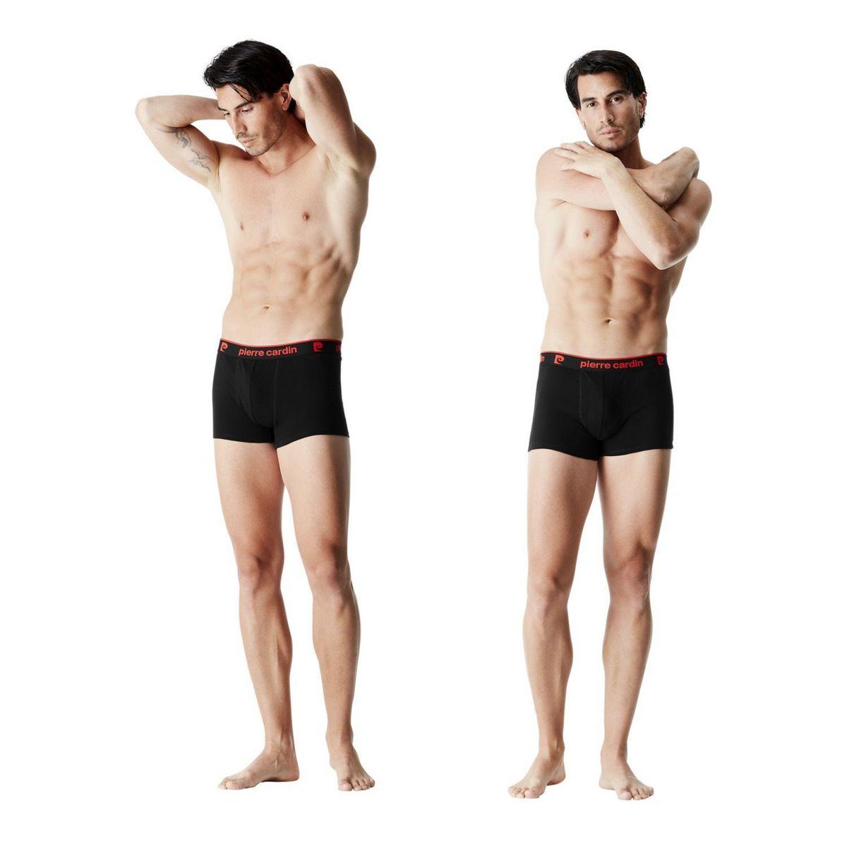 PIERRE CARDIN Lot de 4 boxers homme en coton Classic