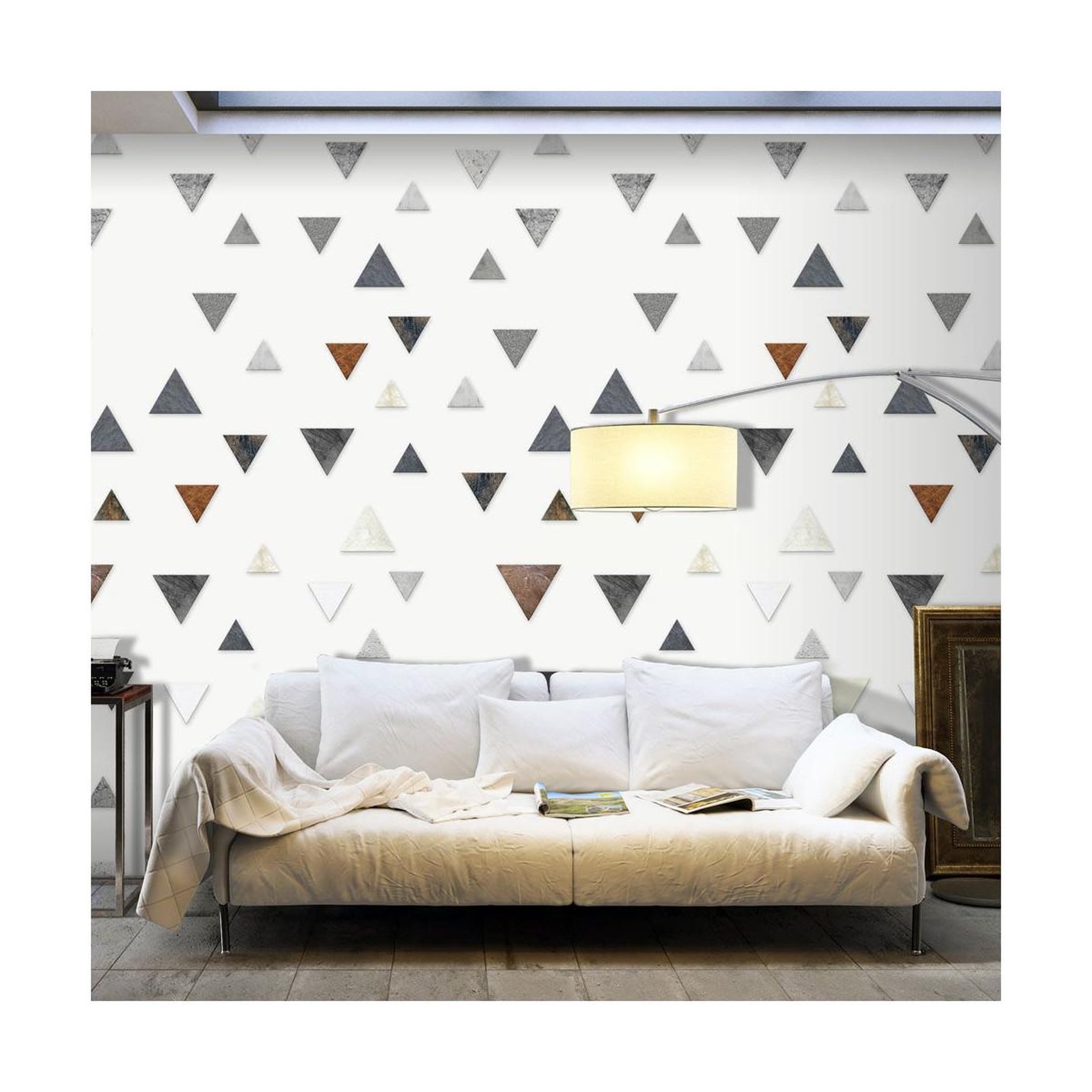 Paris Prix Papier peint  triangular harmony  50x1000cm