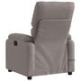Voir la diapositive 5 : VIDAXL Fauteuil de massage inclinable electrique Taupe Tissu