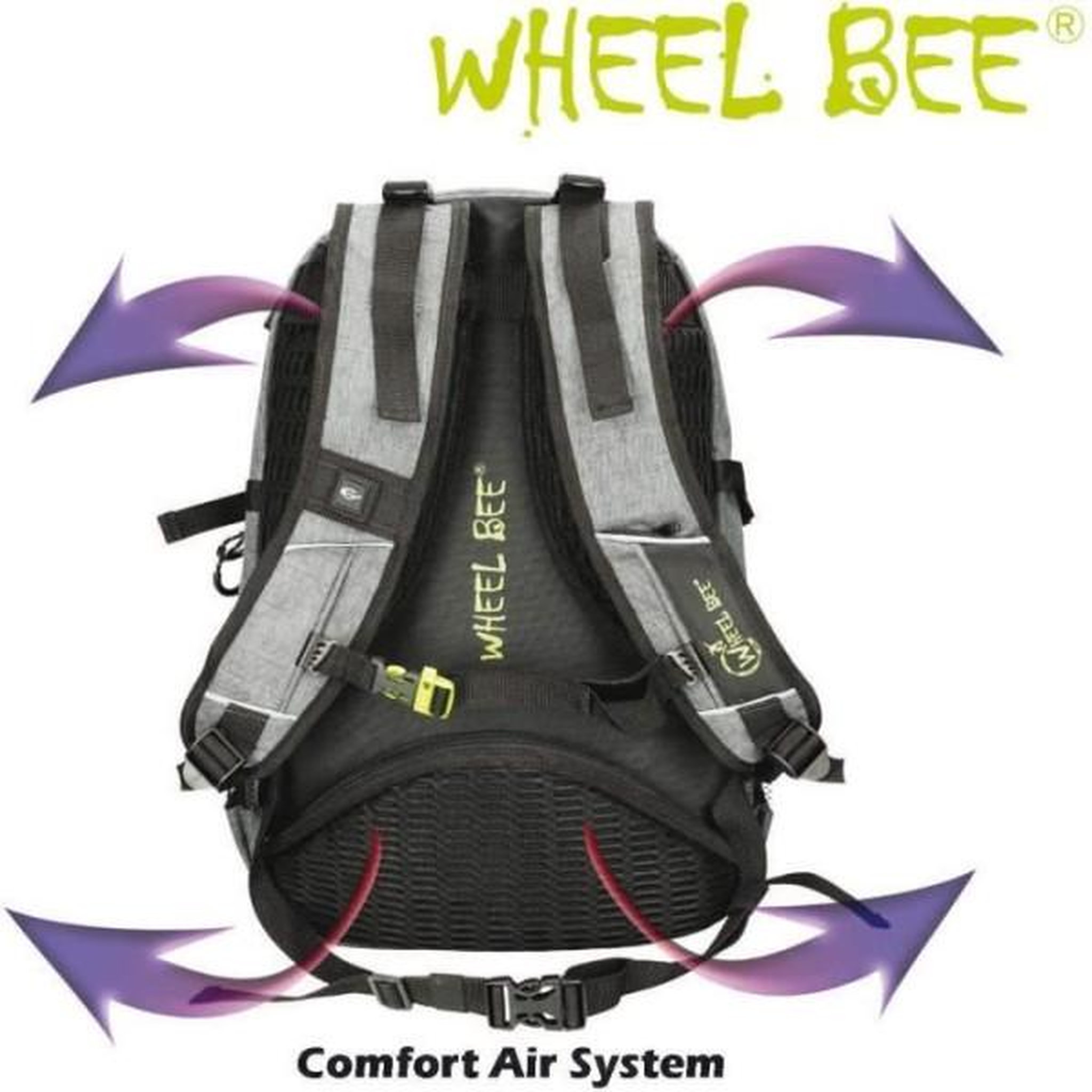 Voir la diapositive 4 : SCHILDKROT Sac a dos - SCHILDKRÖT - Wheel Bee Revolution - LED - Polyester 600D - 30L