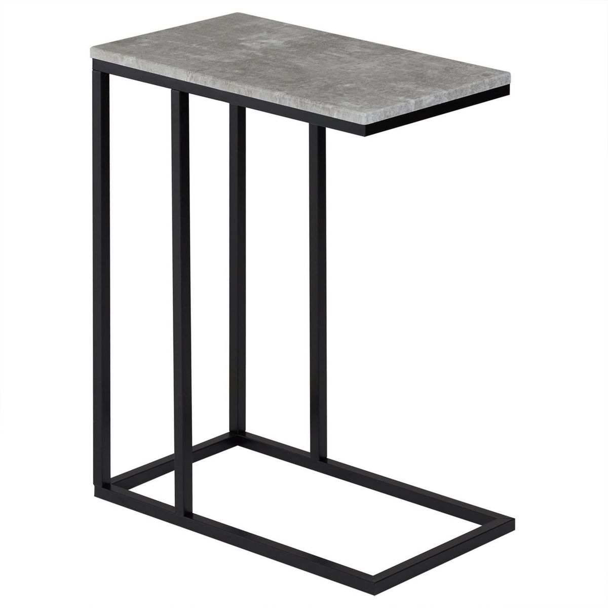 IDIMEX Table d'appoint rectangulaire DEBORA