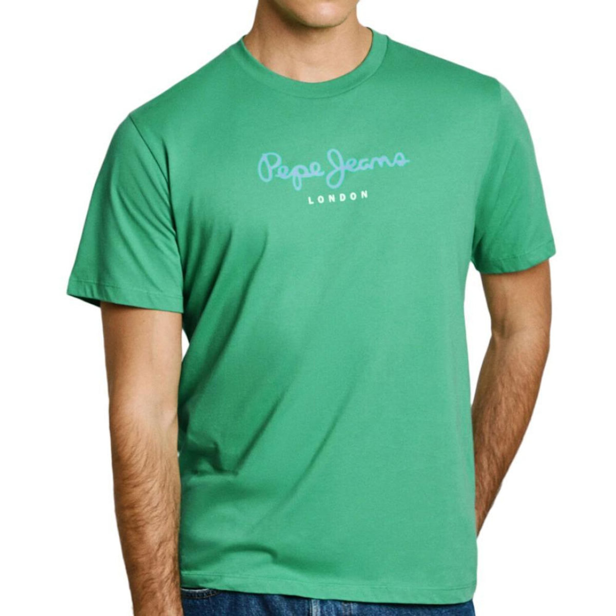 Pepe Jeans T-shirt Vert Homme Pepe Jeans 508208