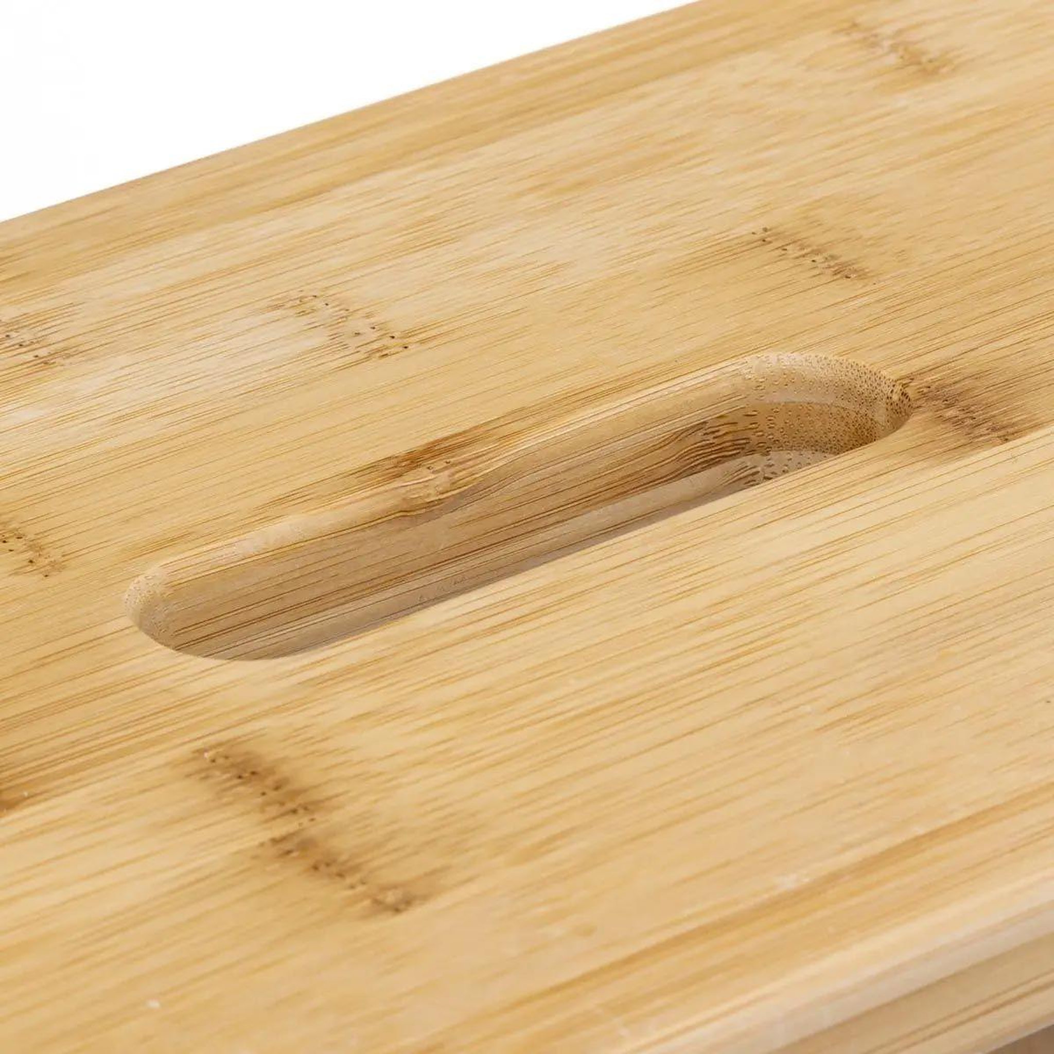 Voir la diapositive 3 : FIVE Marchepied 3 marches  bambou  63cm naturel